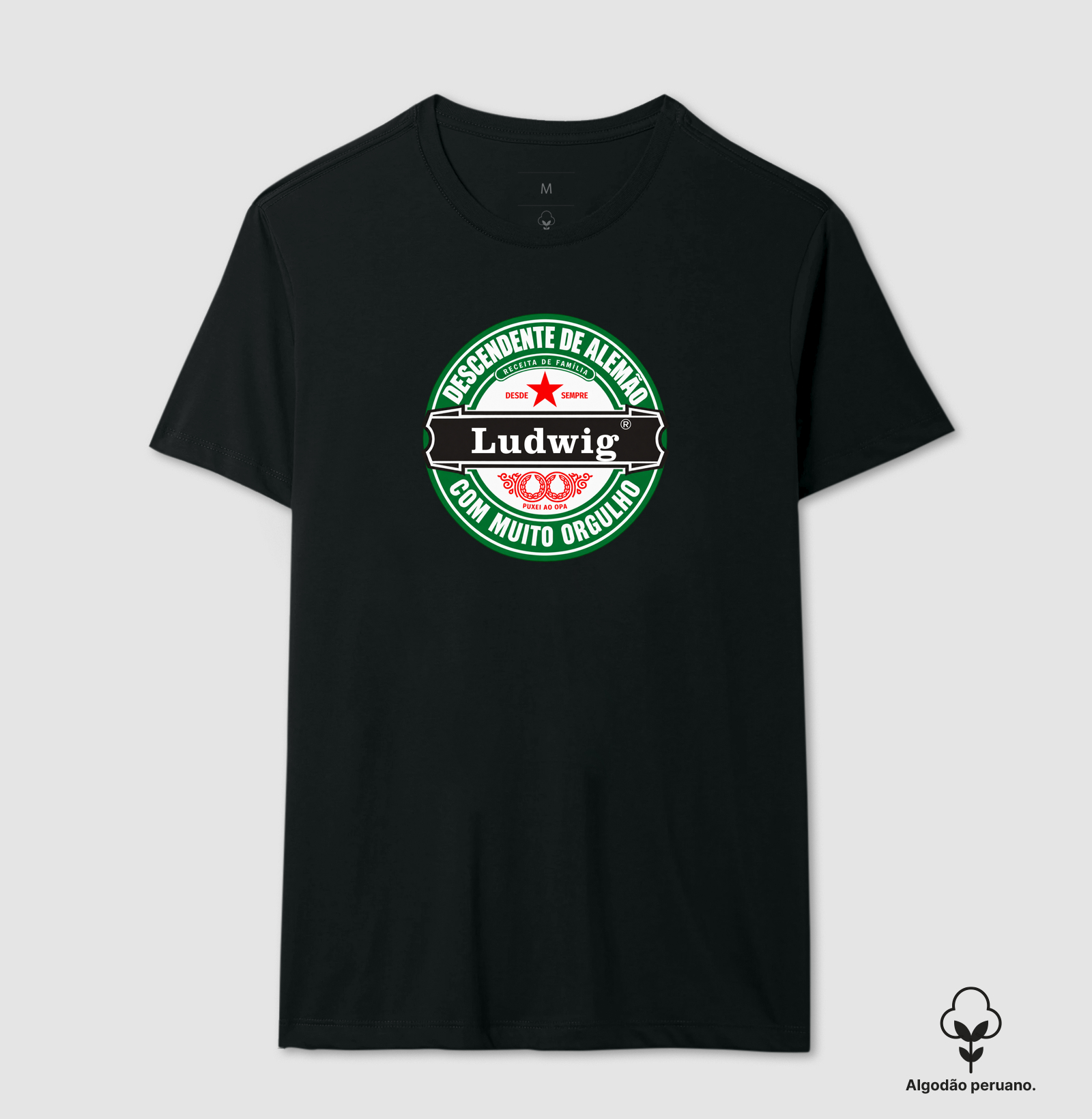Ludwig  - Camiseta Algodão Peruano