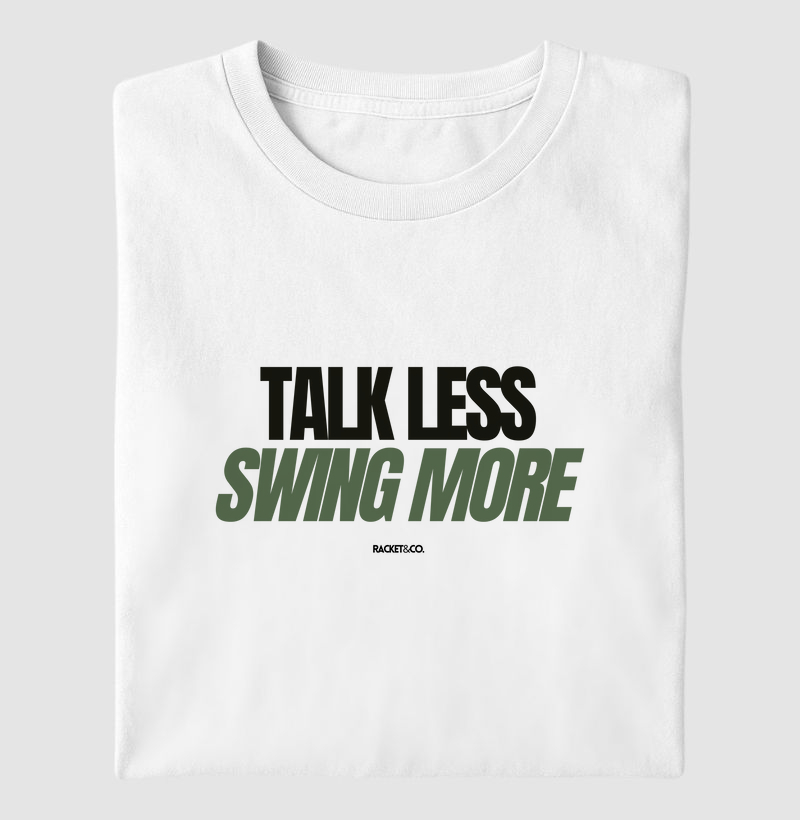 Talking Less Swing More