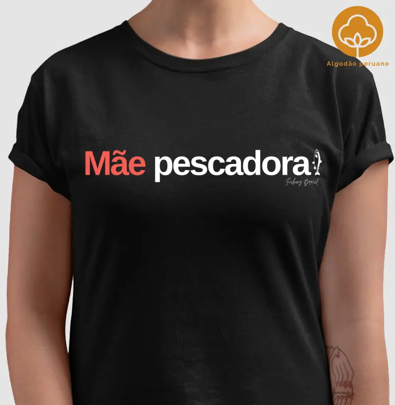 MÃE PESCADORA ( Algodão peruano)