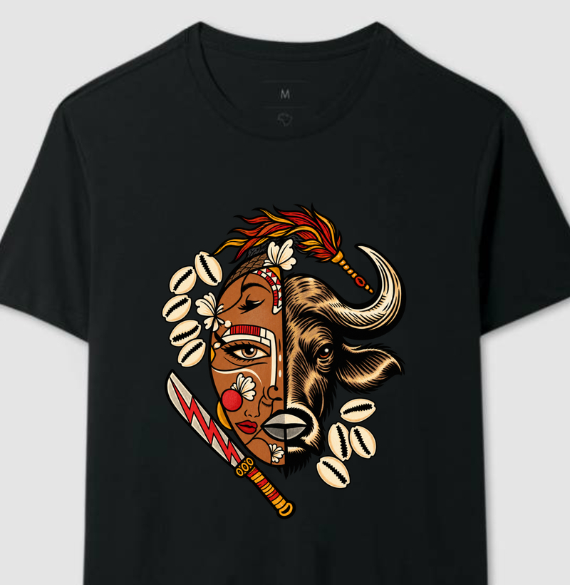 Oyá em nós - Manguedemim - Camiseta