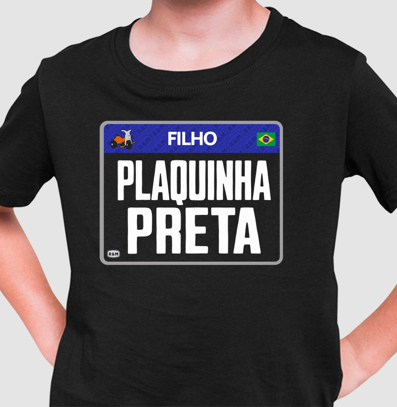 Filho - Plaquinha Preta 