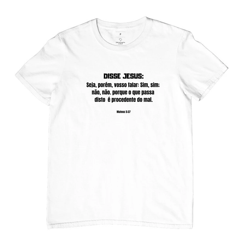 Masculina Disse Jesus Ref 08