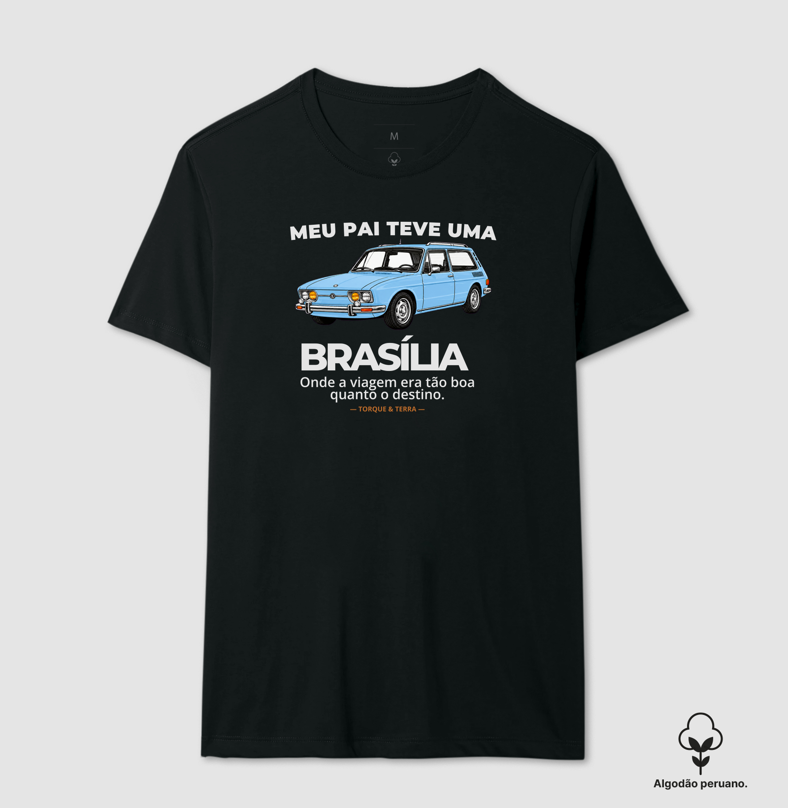 Meu pai teve uma - BRASÍLIA - azul claro