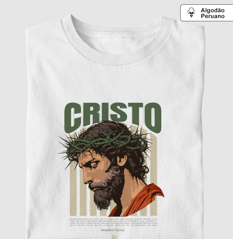 Camiseta “Coroado por Amor” — A dor que nos salvou