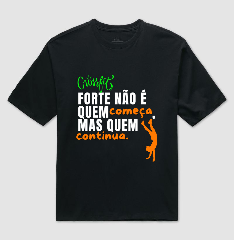 Forte é quem continua