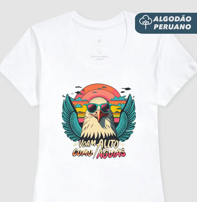 Camiseta Feminina Alto Como Águias