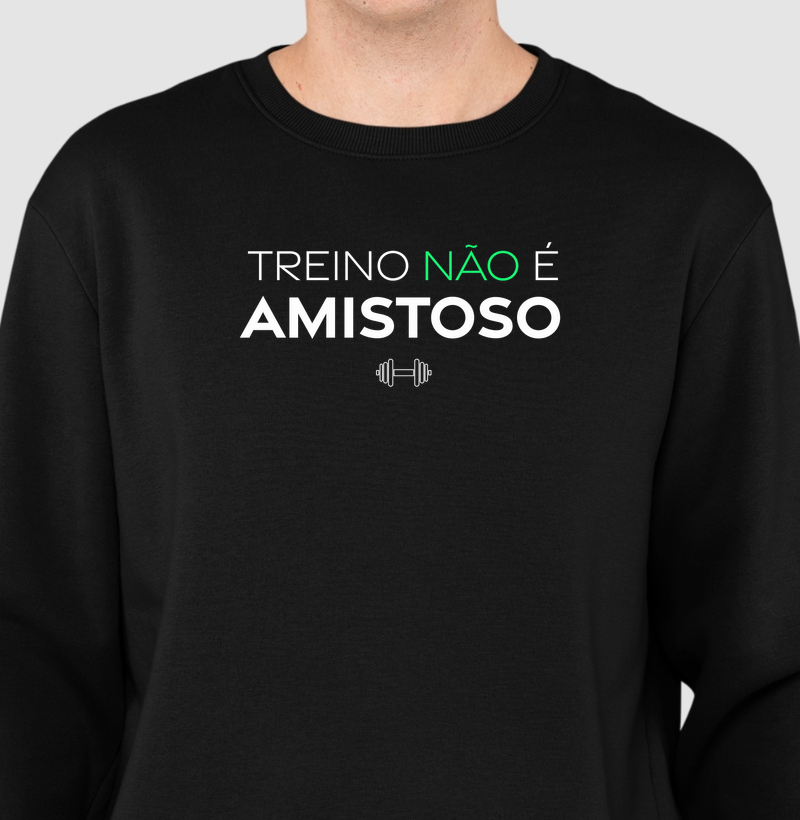 Treino não é amistoso