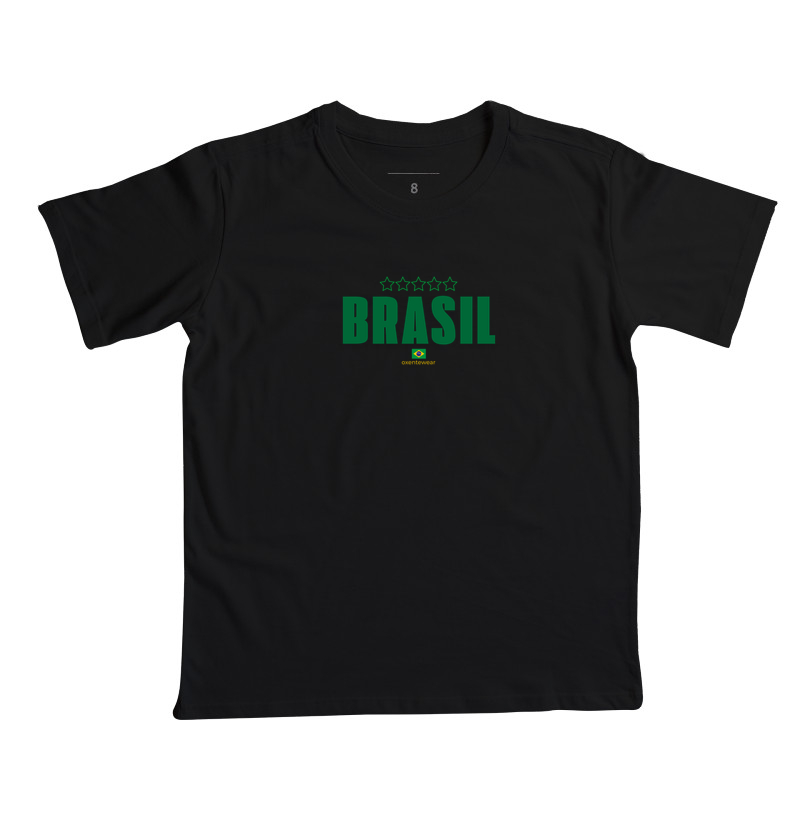 Camiseta Brasil 5 estrelas | OxenteWear
