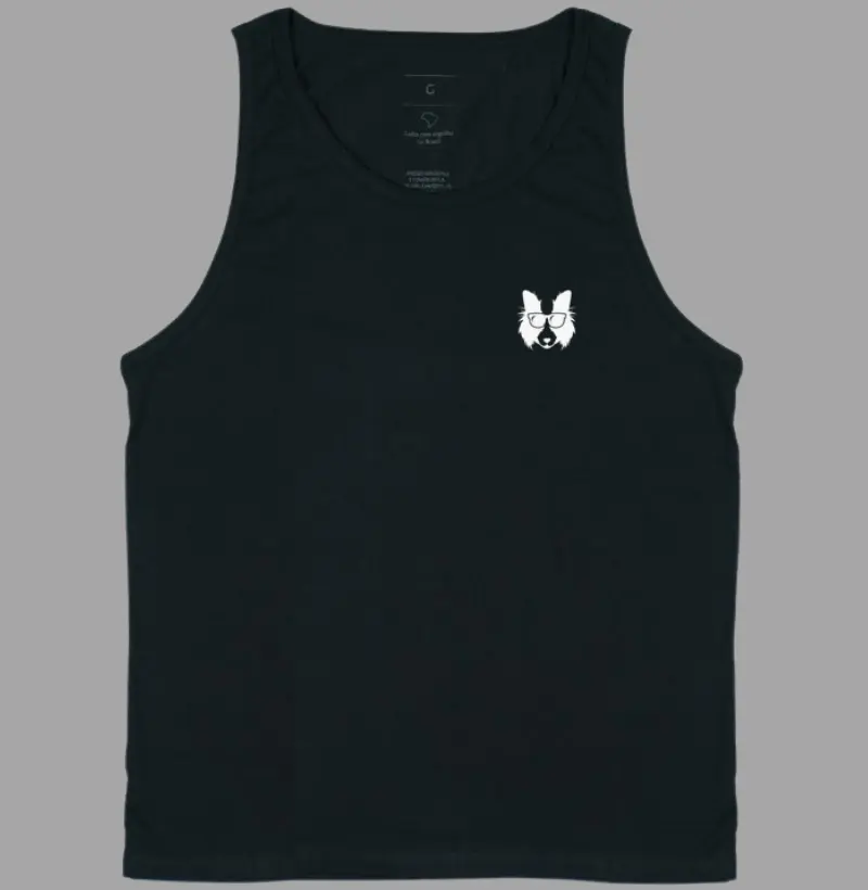 Border Collie minimalista