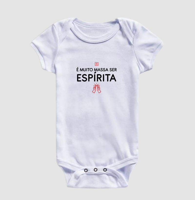 Camiseta É Muito Massa Ser Espírita