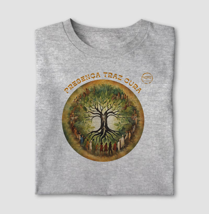 Camiseta KIRI - Presença traz Cura