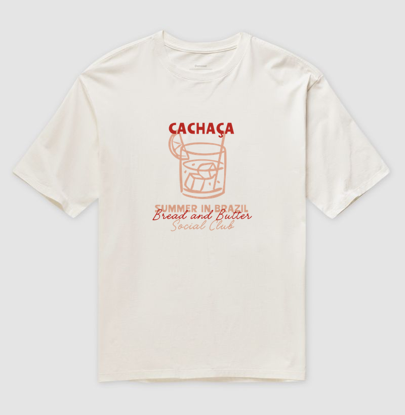 Camiseta Oversized Cachaça