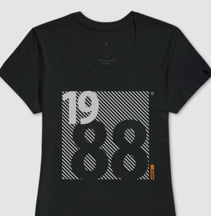 Ano 1988 Quadrado fem