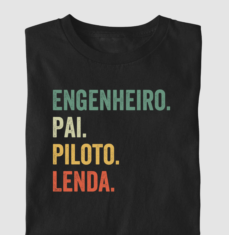 Engenheiro. Pai. Piloto. Lenda