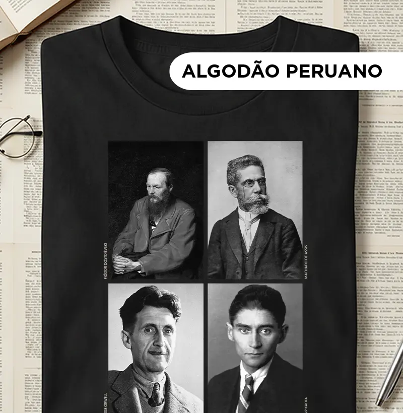 Dostoiévski, Machado, Kafka e George Orwell