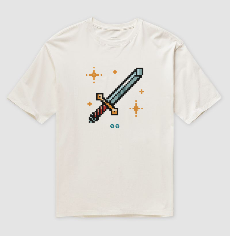 Pixel Sword – Think Tee