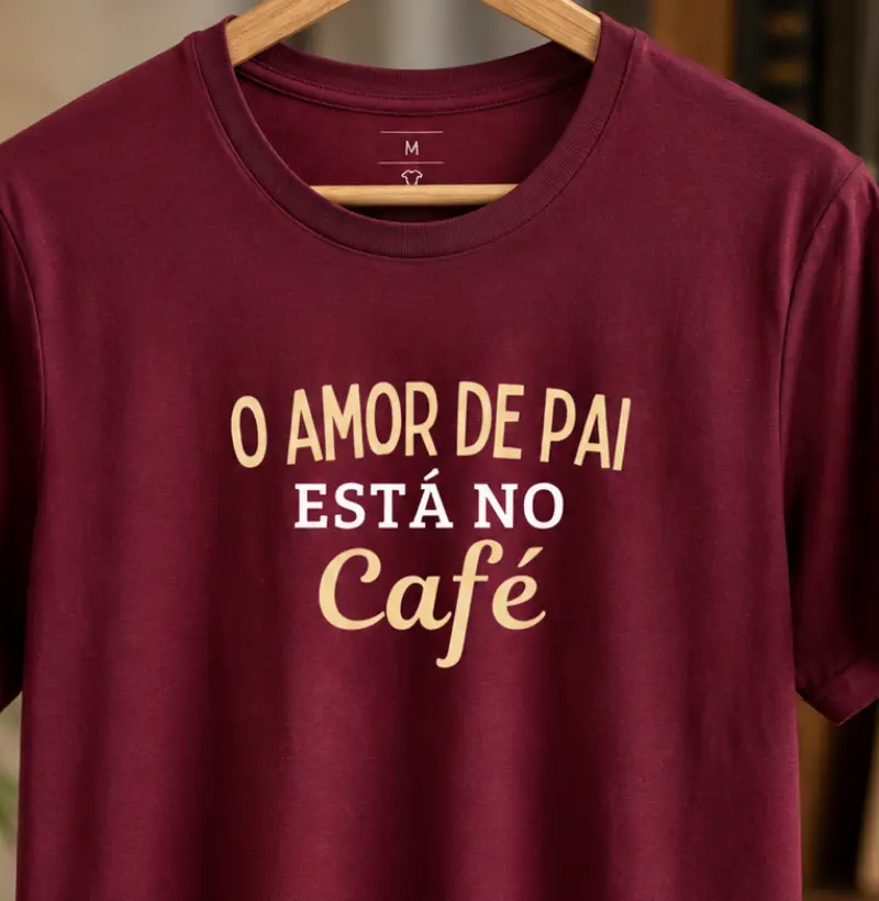 Amor de pai está no café