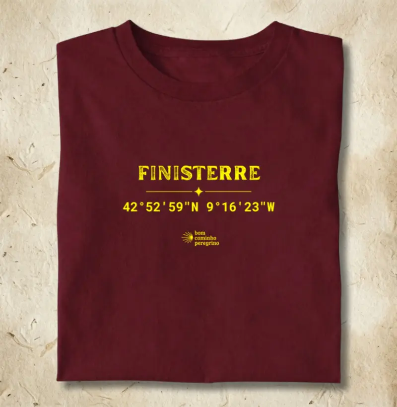 Camiseta Coordenadas Finisterre