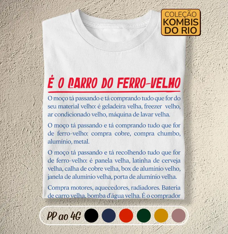 É o Carro do Ferro-velho