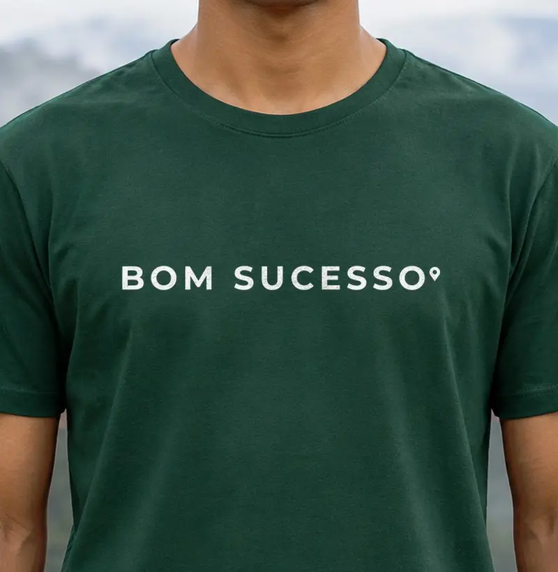 Bom Sucesso | Pin PR - Camiseta