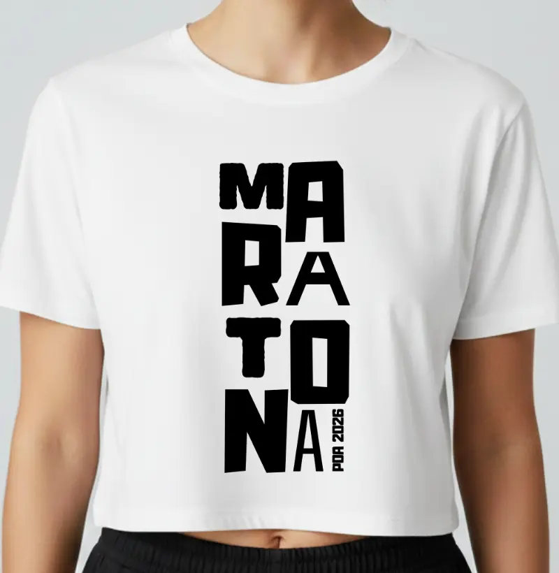 Cropped Maratona - Maratona POA 2026