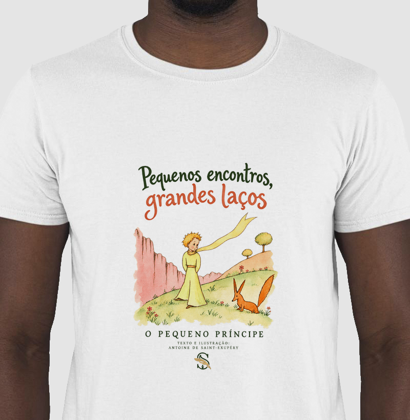 O Pequeno Príncipe — Pequenos encontros, grandes laços - Camiseta