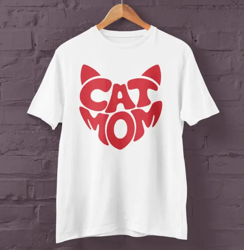 T-Shirt Mãe de Gato