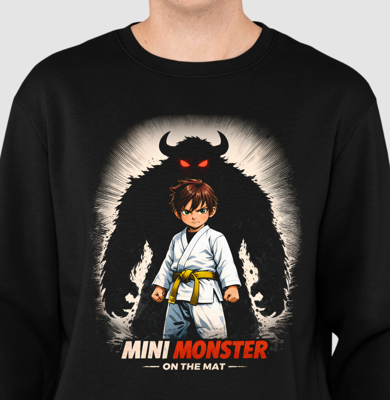 Mini Monster - Sueter moleton 