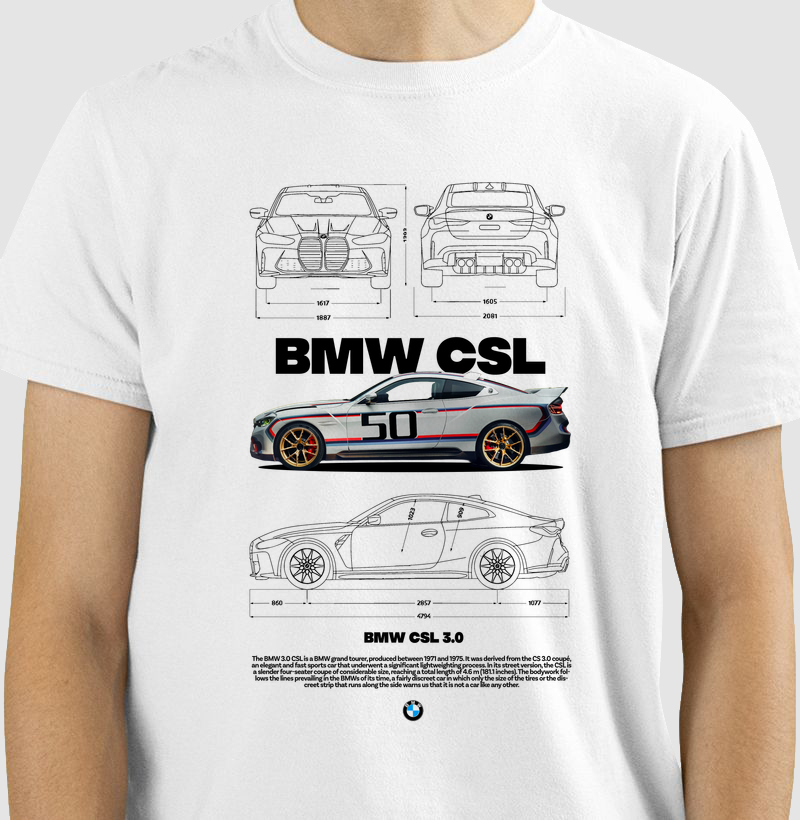 Camiseta BMW CSL