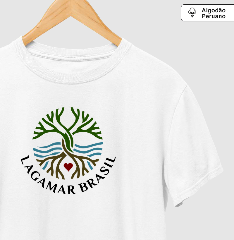 Camiseta Lagamar Brasil Mangue em Algodão Peruano