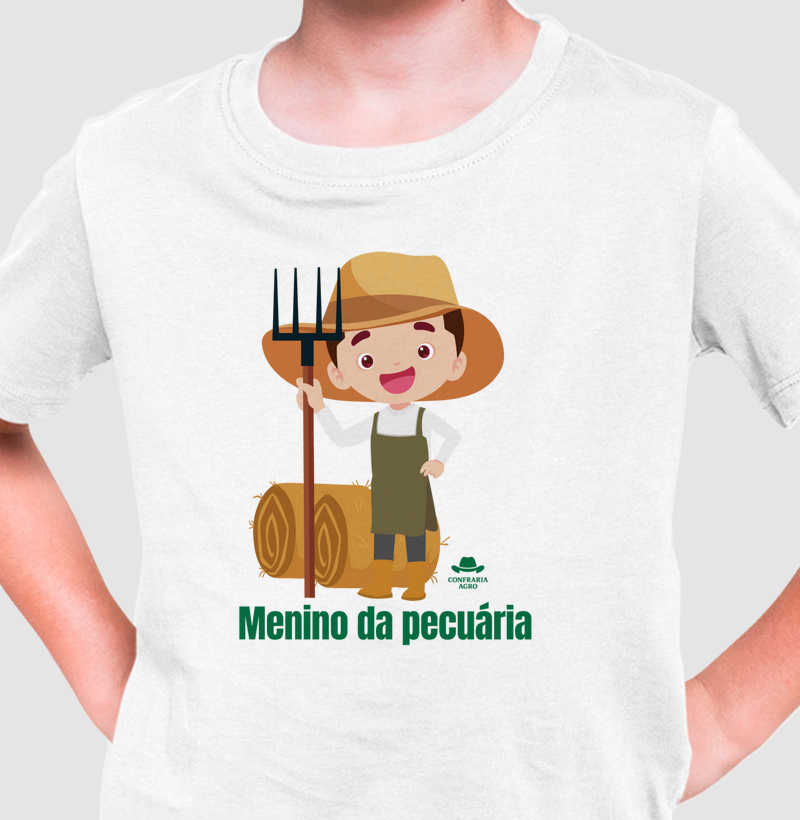 Menino da pecuária