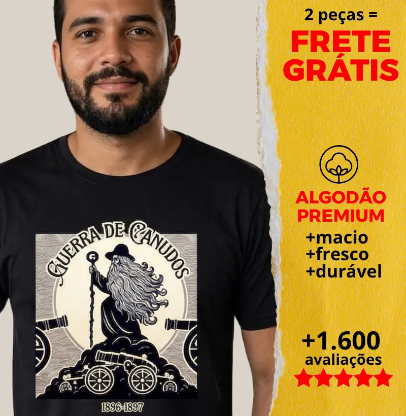Camiseta Guerra de Canudos