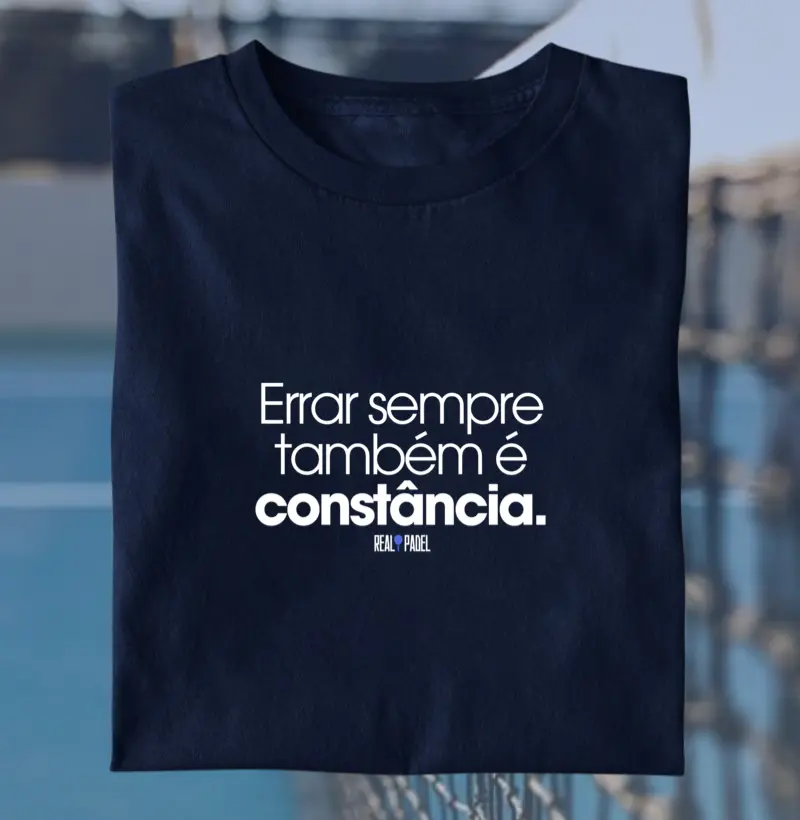 Errar sempre também é constância