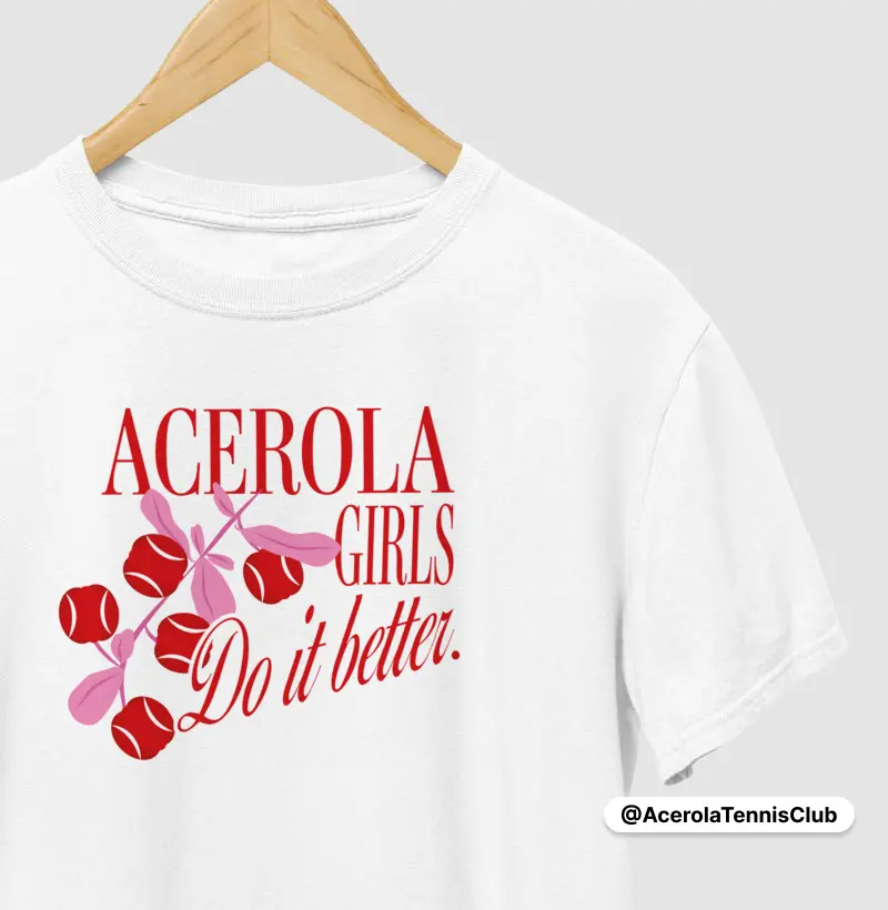 Edição exclusiva - Comunidade Acerola Tennis Club - Camiseta Clássica