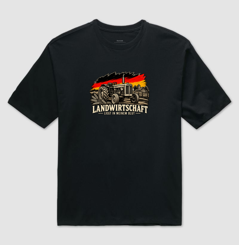 Landwirtschaft liegt in meinem Blut - Camiseta Oversized