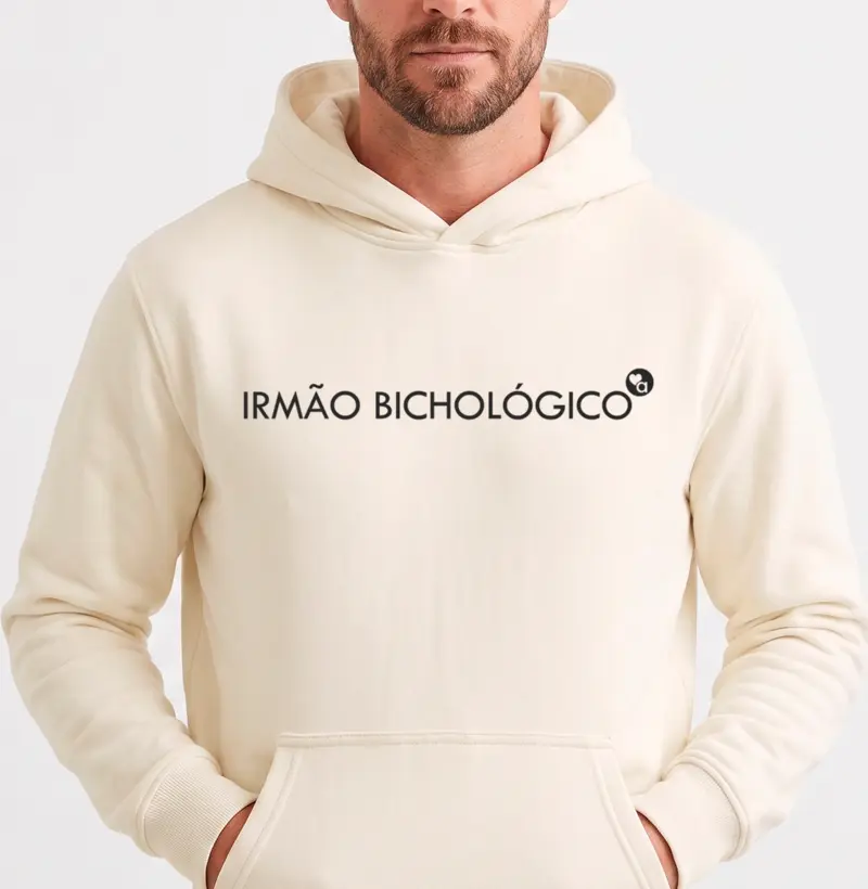 Família Bichológica - Irmão - Moletom Hoodie