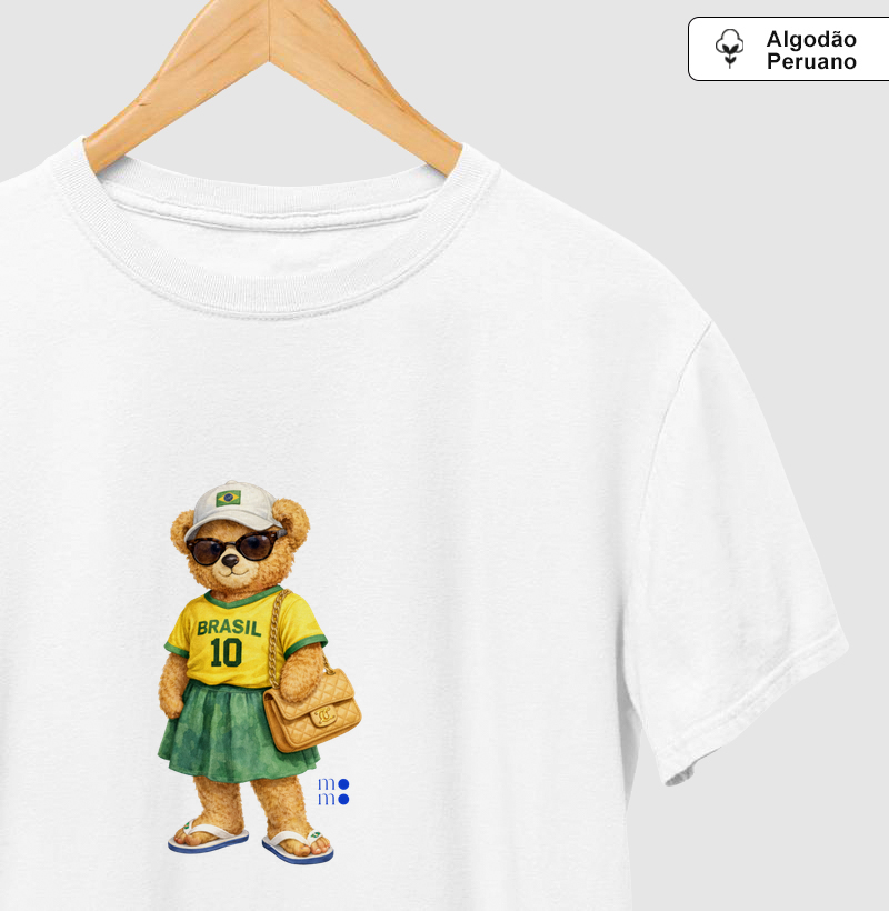 Momo Ursa Algodão Peruano