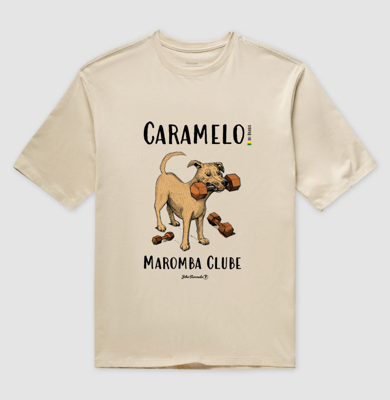 Oversized Caramelo Maromba Clube 