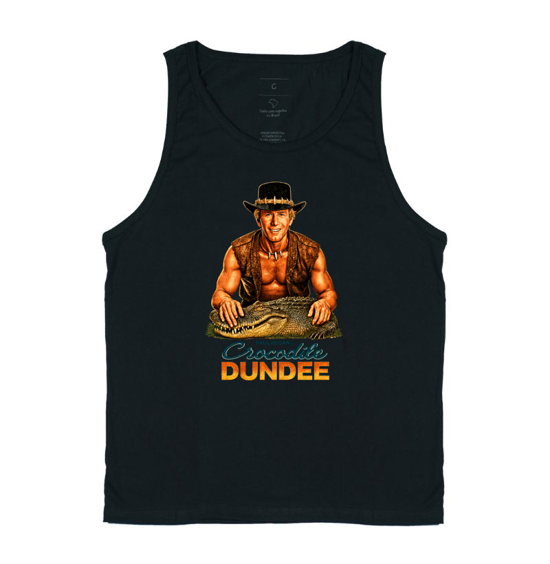 Camiseta Crocodilo Dundee Paul Hogan