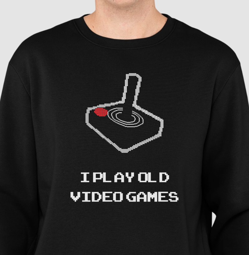 Old Gamer Joystick – Think Tee