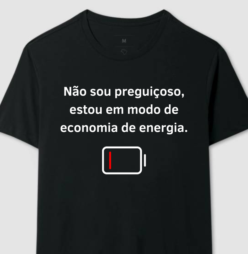 Não sou preguiçoso