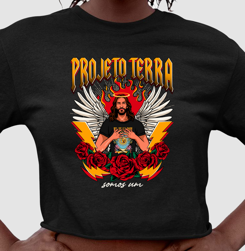 Camiseta Projeto Terra Rock Version