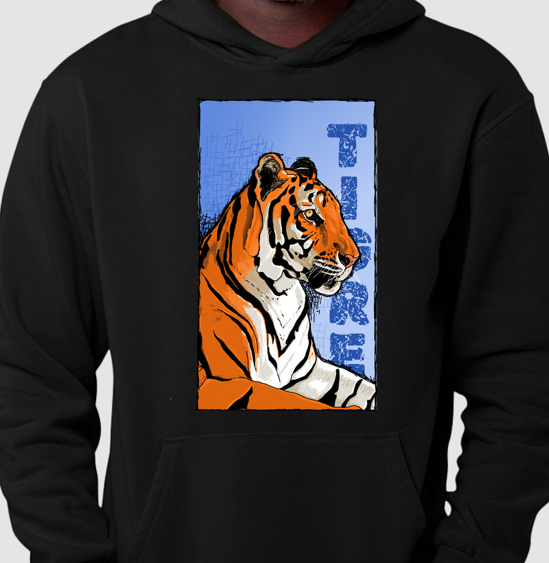 Hoodie Moletom O Tigre