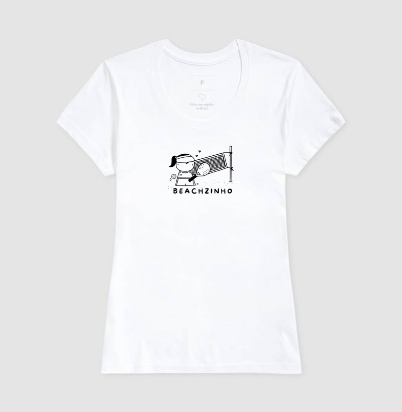 T-Shirt Beachzinho Morena