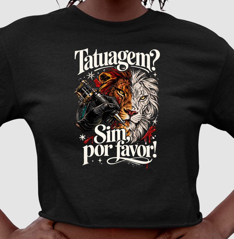 Tatuagem, por favor.