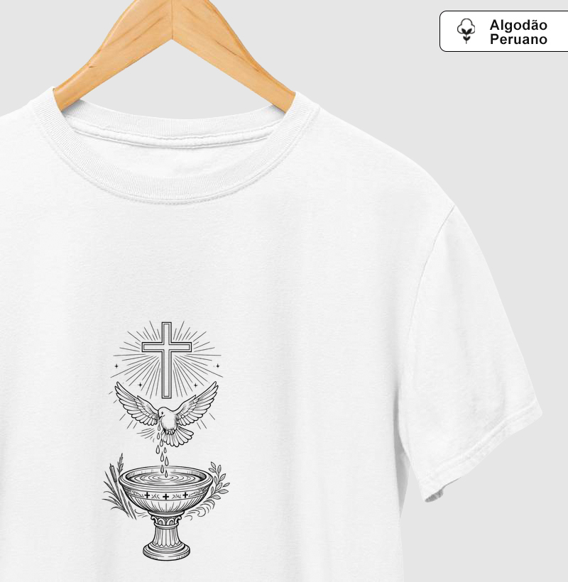 Camiseta Batismo – Um novo começo com Deus