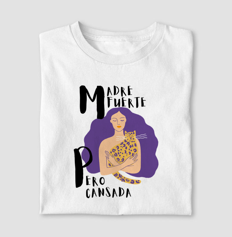madre fuerte pero cansada