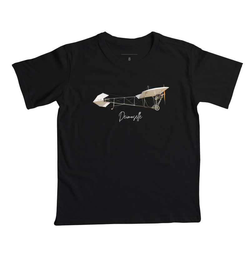 Santos-Dumont Demoiselle | Profile - Camiseta Infantil
