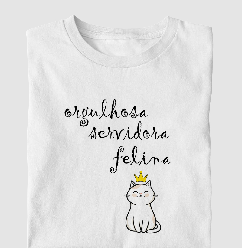 Orgulhosa Servidora Felina