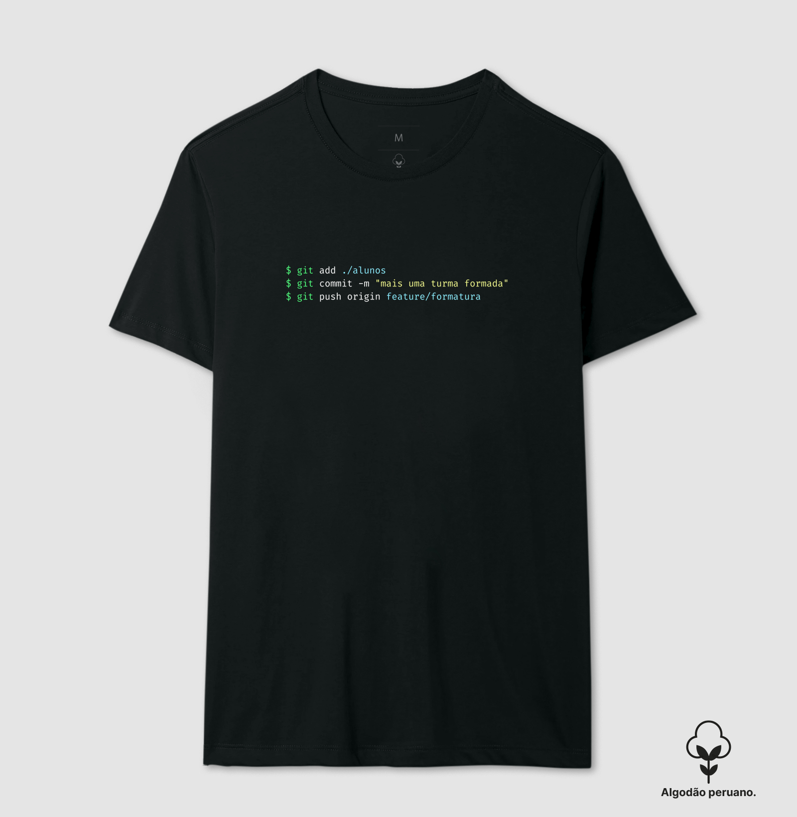 Git - Mais uma turma formada - Camiseta Algodão Peruano